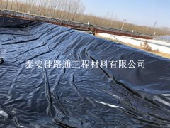 魚(yú)蝦養(yǎng)殖防滲膜四大錨固操作緊張進(jìn)行